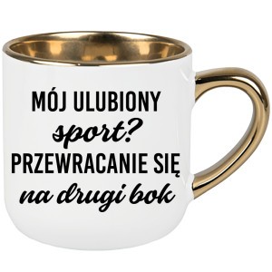Mój ulubiony sport? Przewracanie się drugi bok
