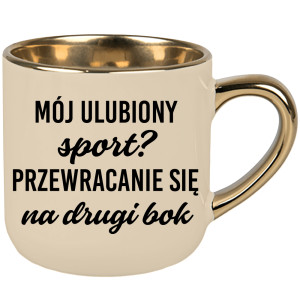 Mój ulubiony sport? Przewracanie się drugi bok