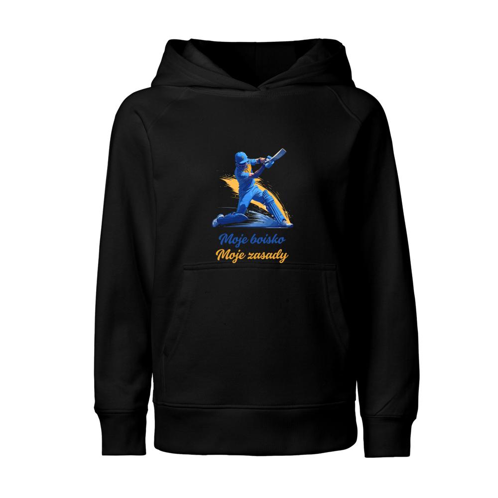 Moje boisko, moje zasady bluza junior kolor zielony