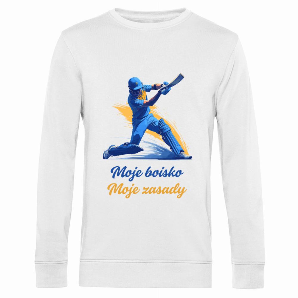 Moje boisko, moje zasady bluza męska bez kaptura