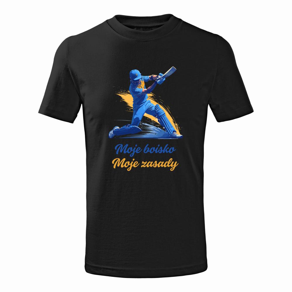 Moje boisko, moje zasady koszulka junior kolor biały