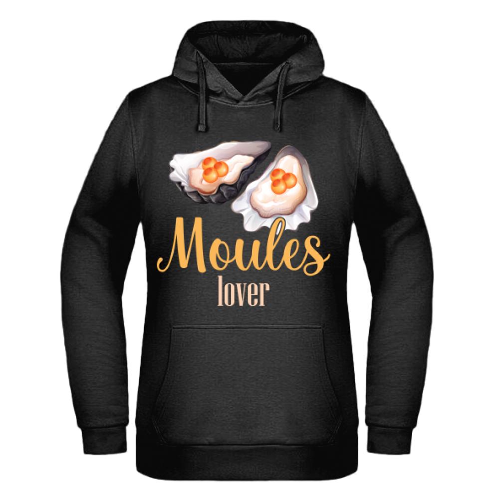 Moules Lover bluza damska z kapturem