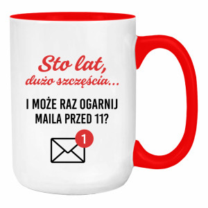 Może raz ogarnij maila przed 11