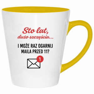 Może raz ogarnij maila przed 11