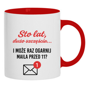 Może raz ogarnij maila przed 11