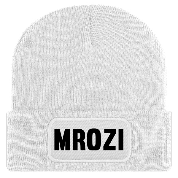 Mrozi czapka zimowa kolor biały