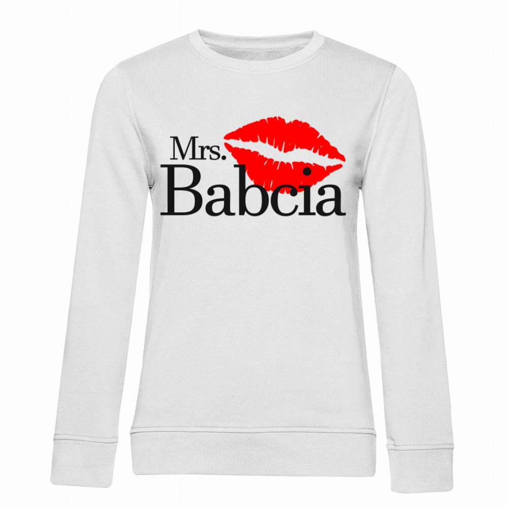 Mrs. Babcia bluza damska bez kaptura
