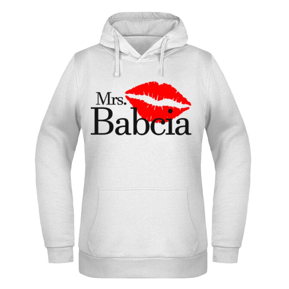 Mrs. Babcia bluza damska z kapturem