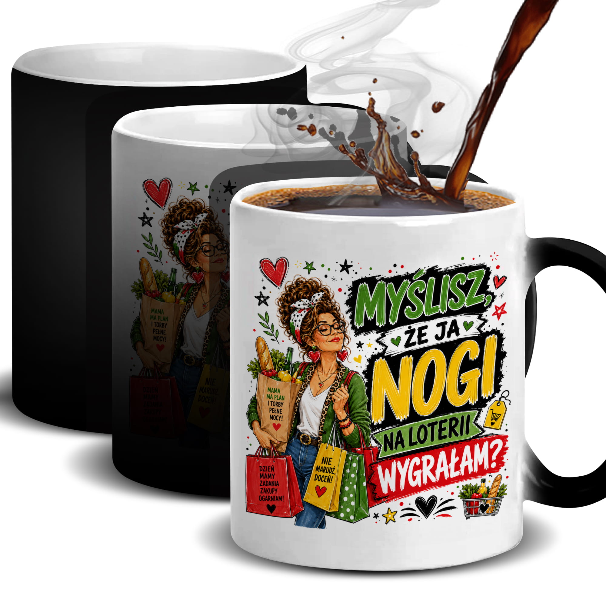 Myślisz, że ja nogi na loterii wygrałam?