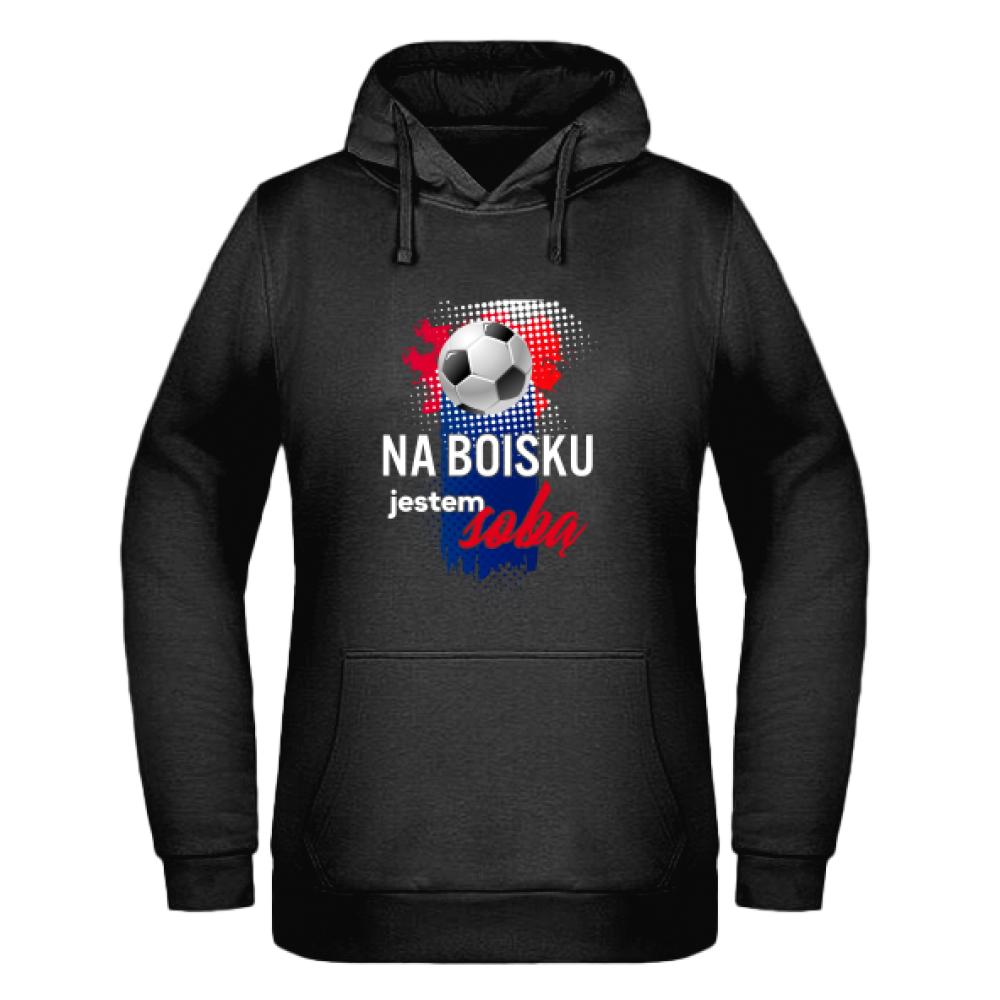 Na boisku jestem sobą bluza damska z kapturem