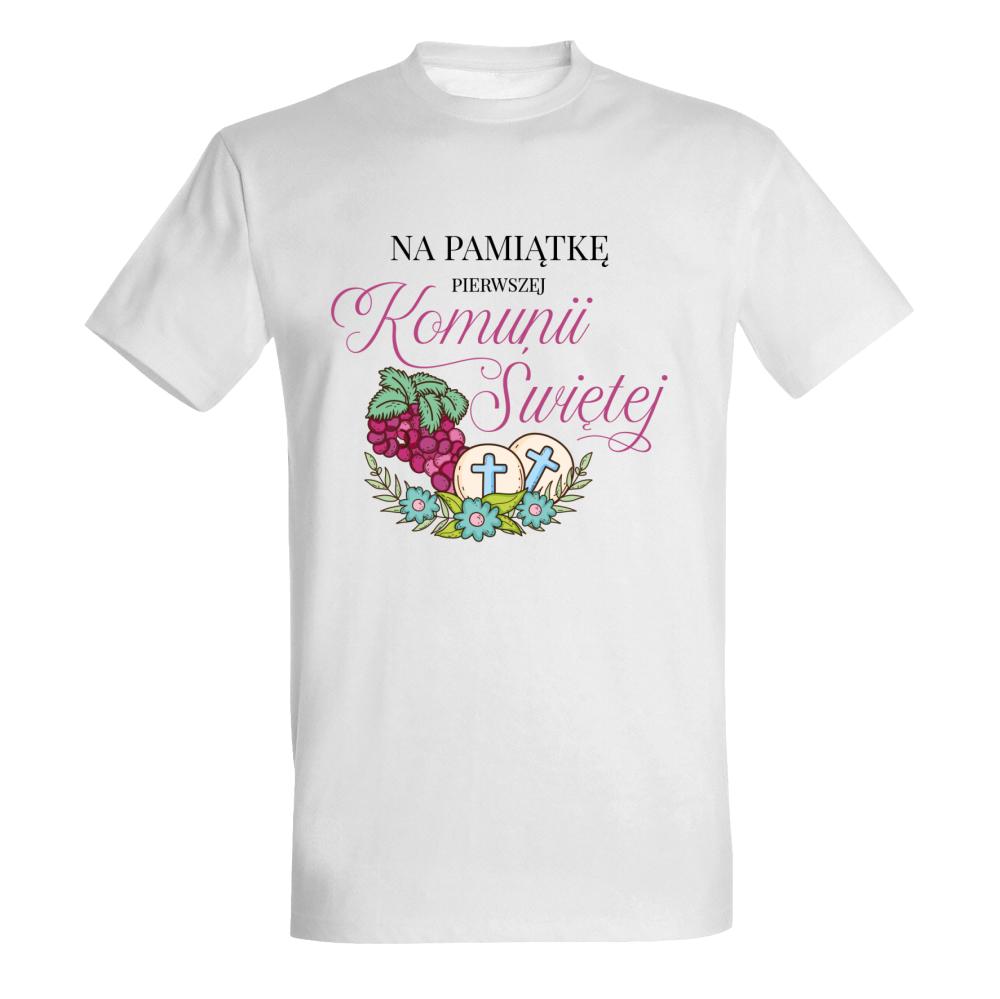 Na pamiątkę Pierwszej Komunii Świętej koszulka męska