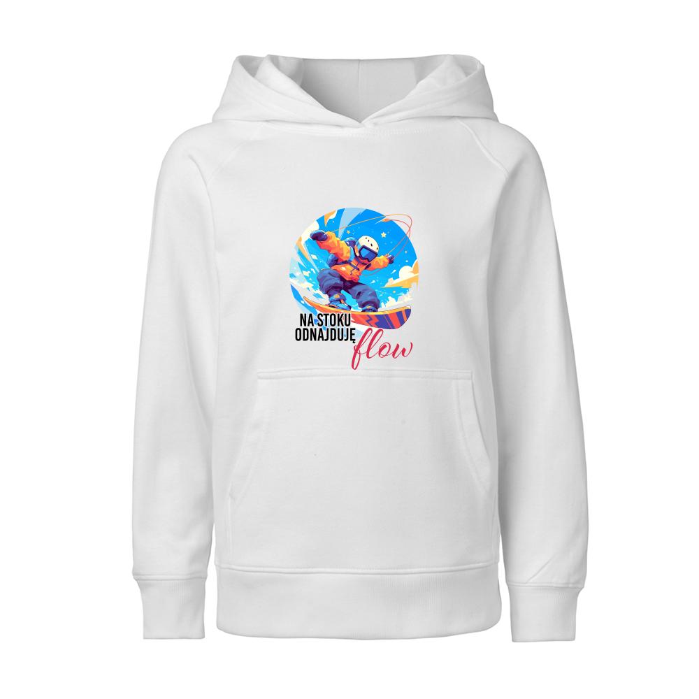 Na stoku odnajduję flow bluza junior