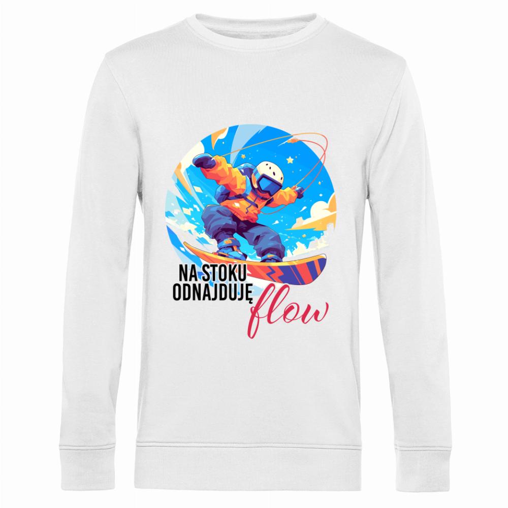 Na stoku odnajduję flow bluza męska bez kaptura