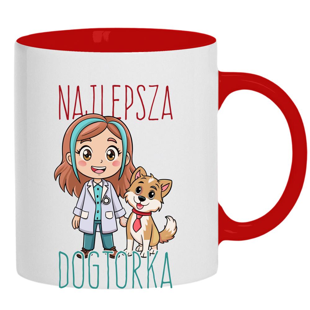 Najlepsza doktorka kubek ucho kolor
