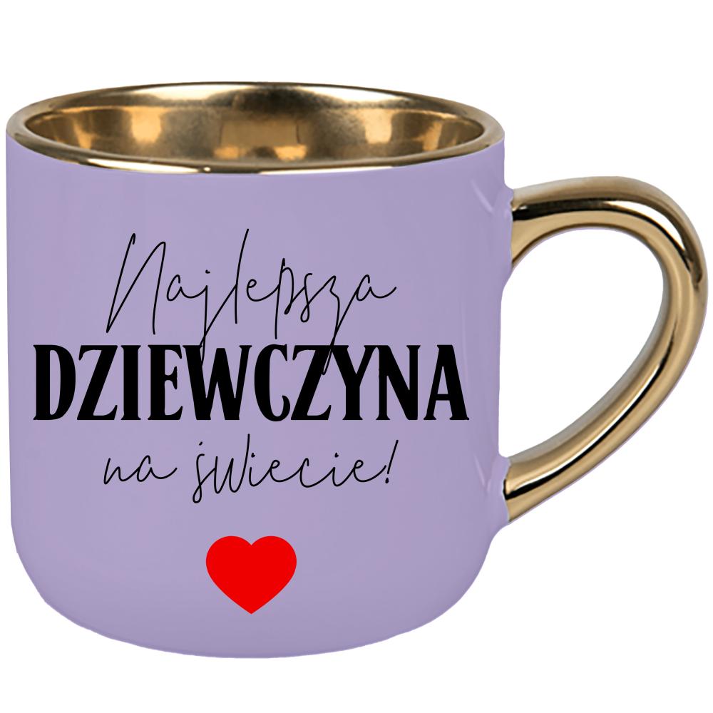 Najlepsza dziewczyna na świecie kubek elegant duży