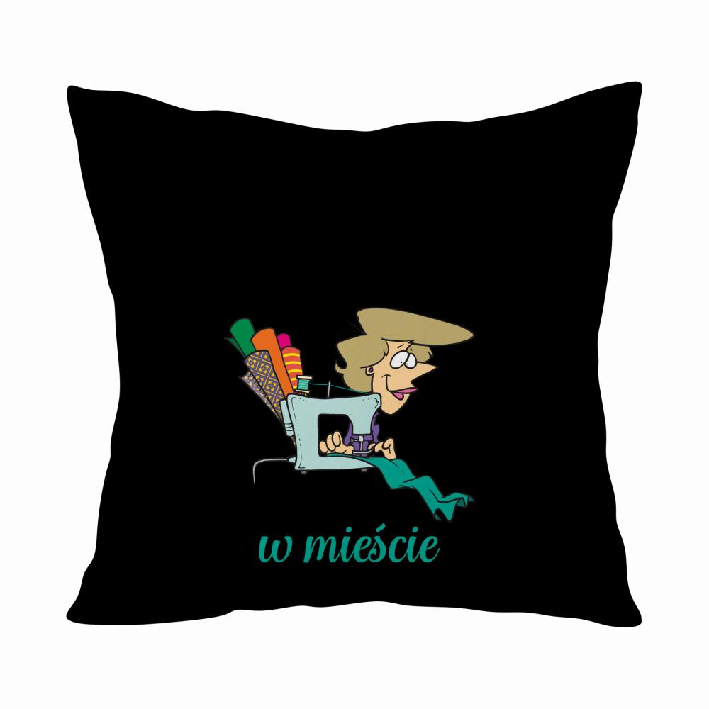 Najlepsza Krawcowa mieście poduszka kolor vanilla milkshake