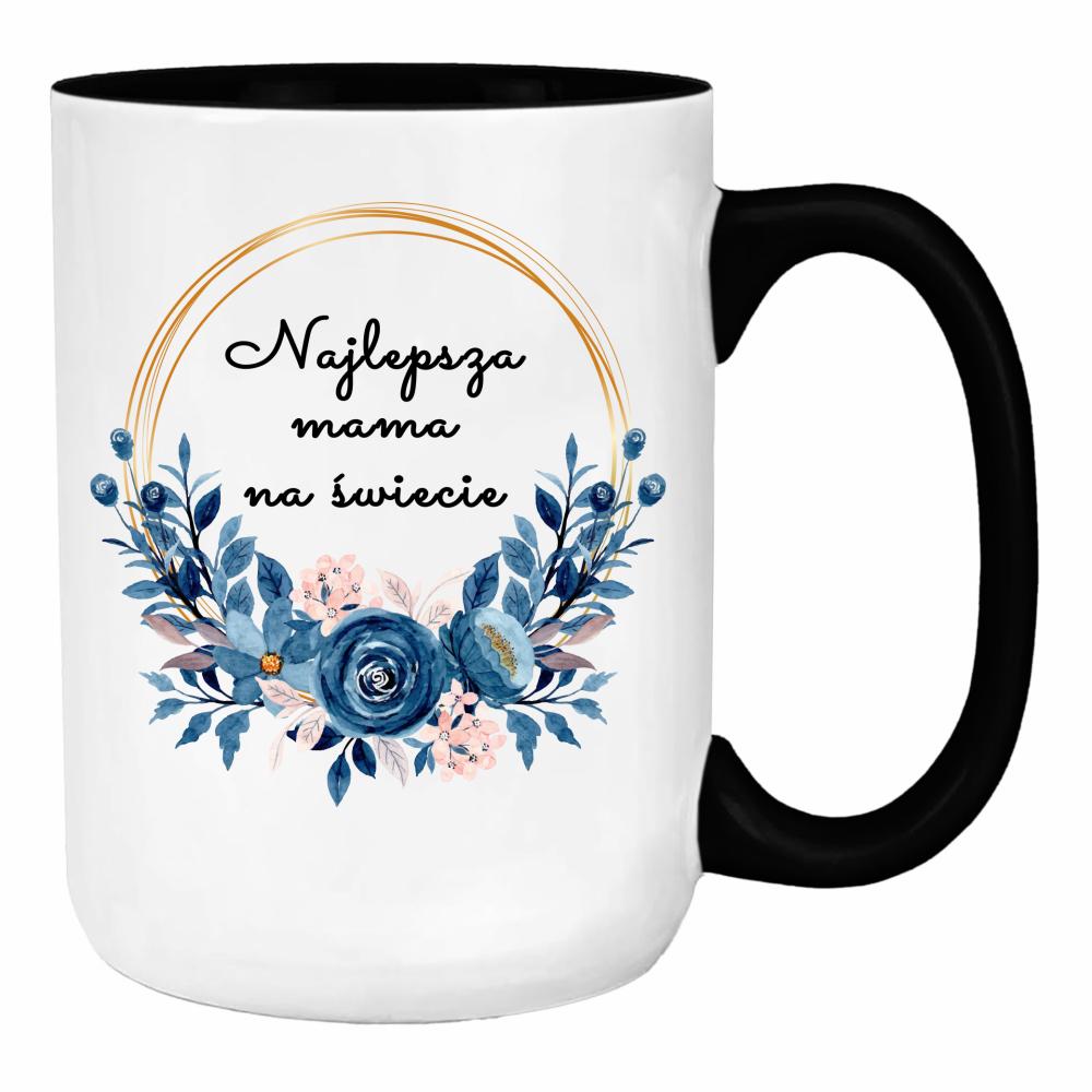 Najlepsza Mama na Świecie 5 duży kubek ucho kolor kolor biały
