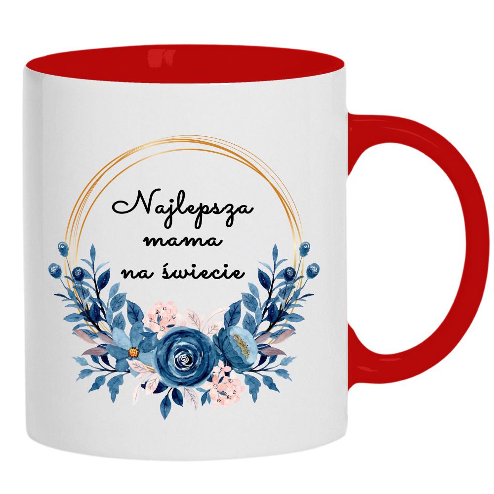 Najlepsza Mama na Świecie 5 kubek ucho kolor