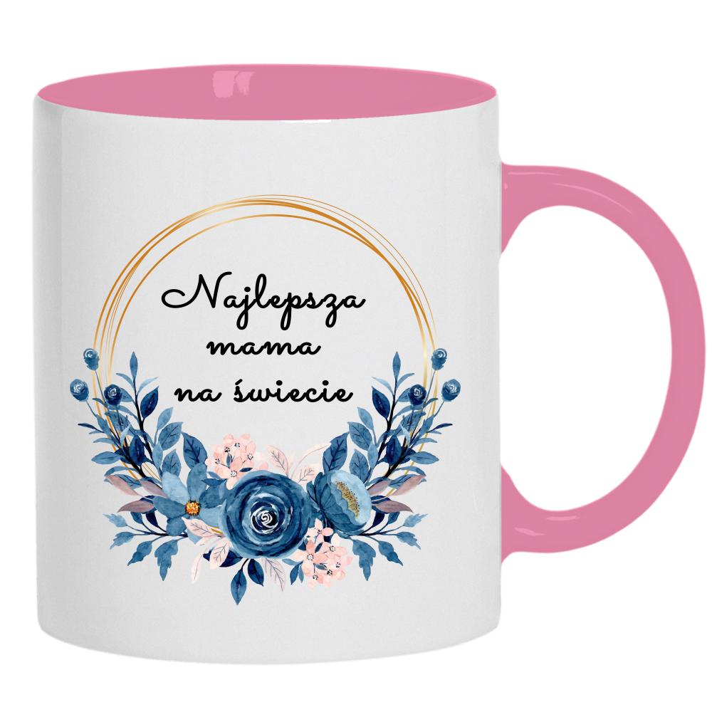 Najlepsza Mama na Świecie 5 kubek ucho kolor kolor różowy