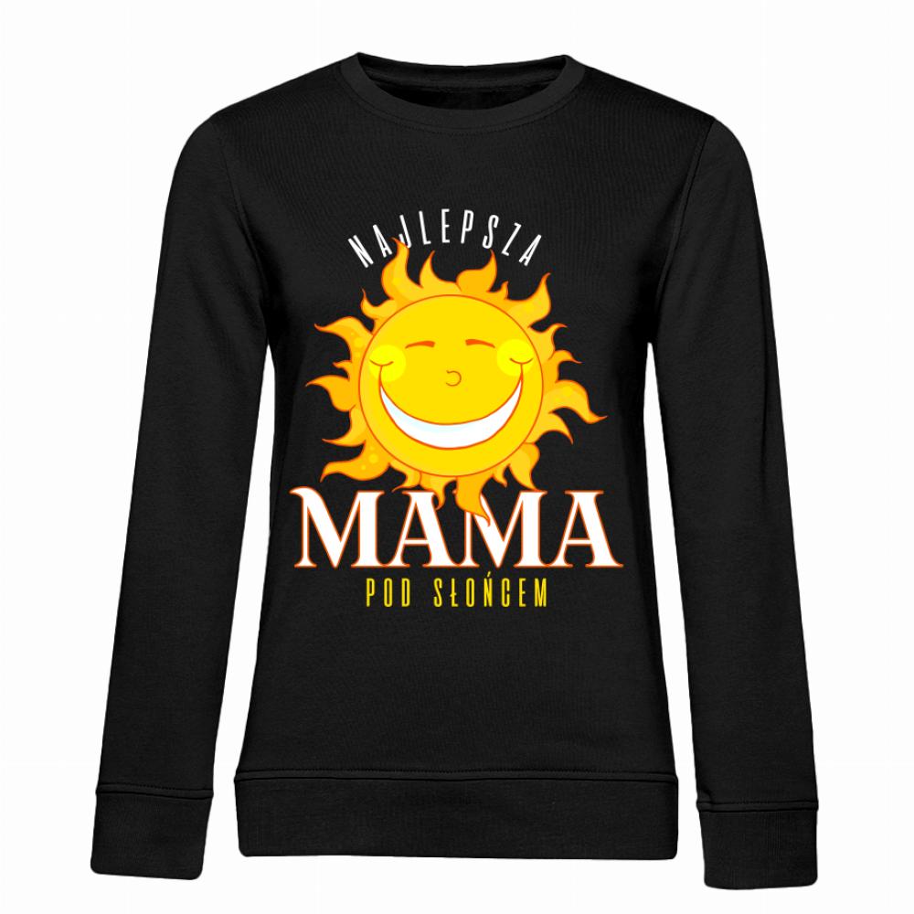Najlepsza mama pod słońcem bluza damska bez kaptura