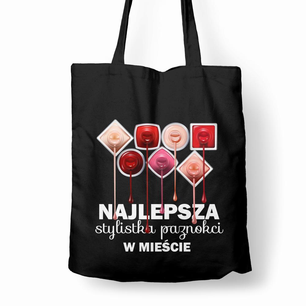 NAJLEPSZA STYLISTKA PAZNOKCI W MIEŚCIE torba bawełniana