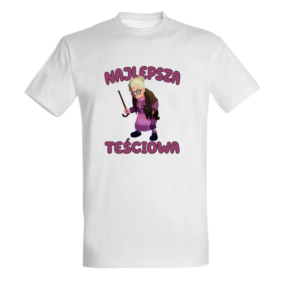 Najlepsza Teściowa 1 koszulka męska