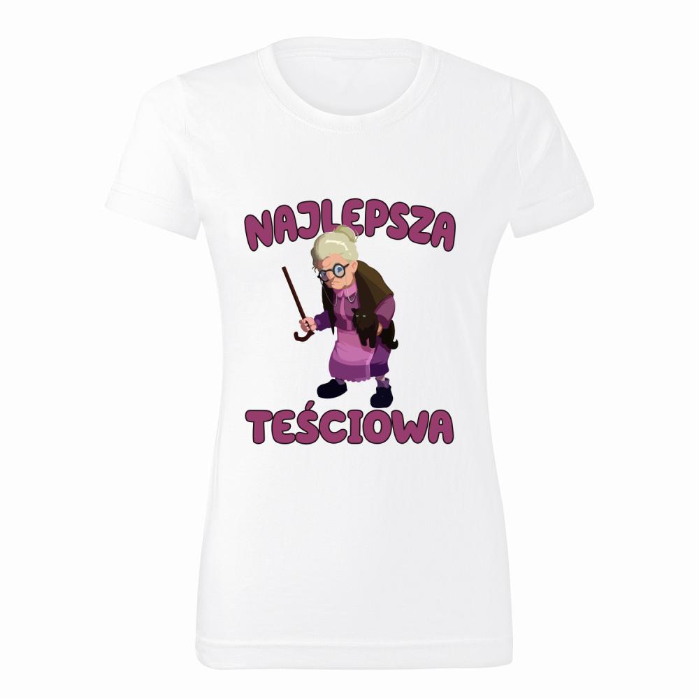 Najlepsza Teściowa 1 koszulka damska