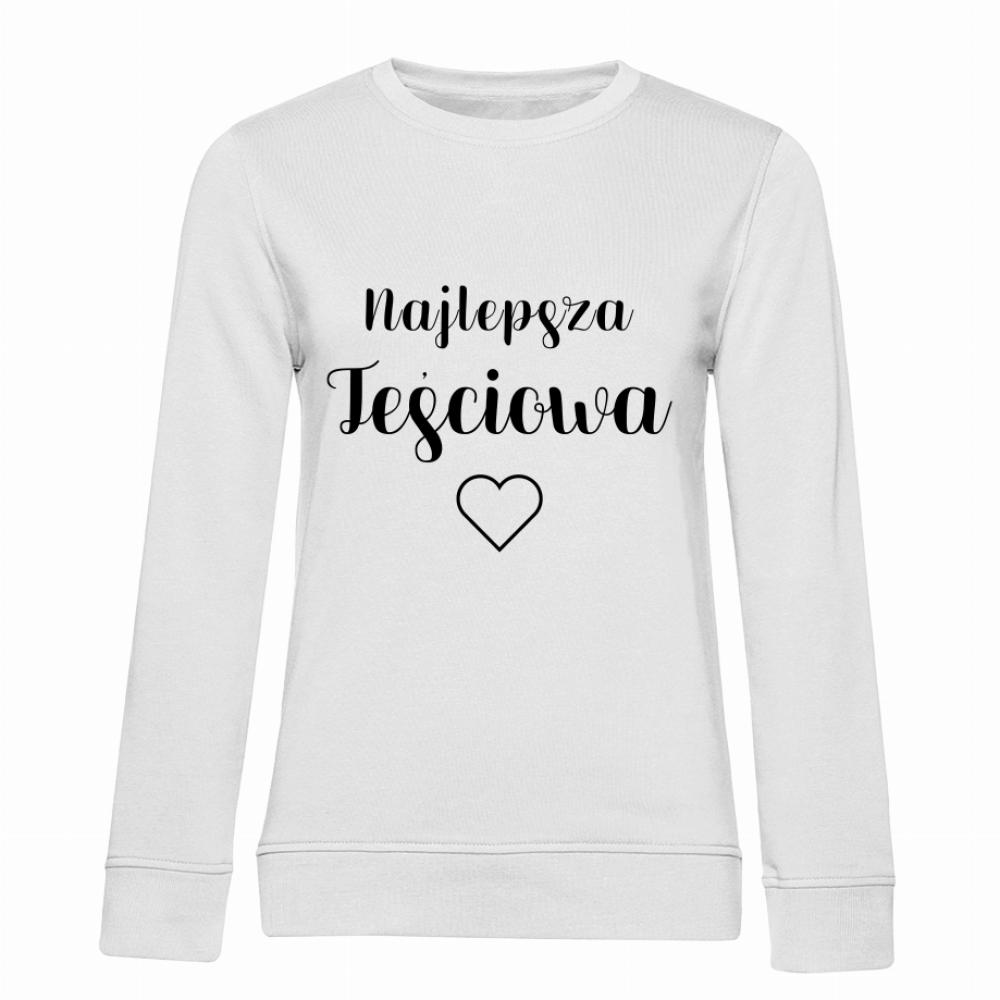 Najlepsza Teściowa bluza damska bez kaptura