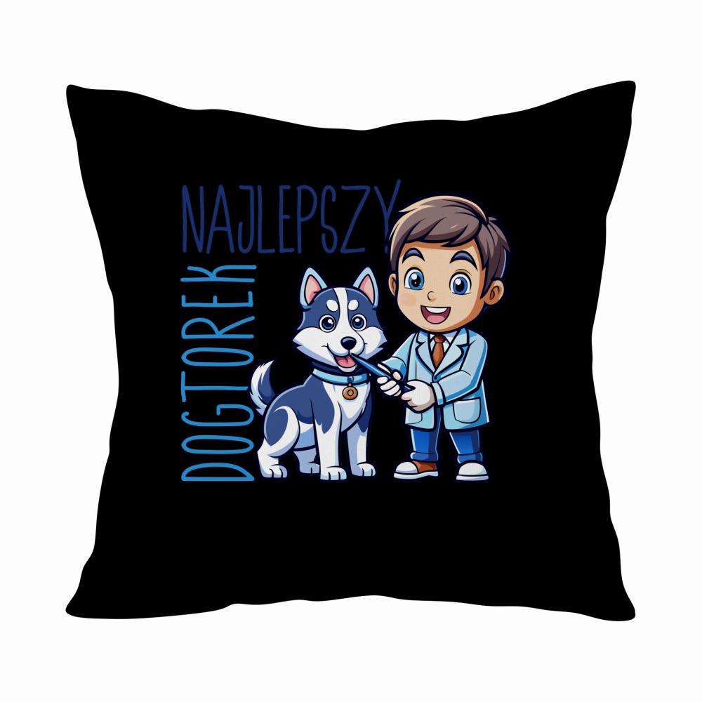 Najlepszy doktorek poduszka kolor navy