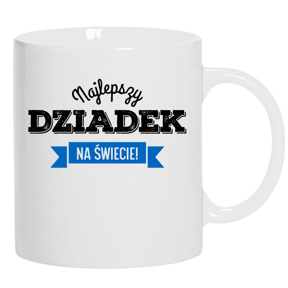 Najlepszy dziadek na świecie 4 kubek ucho kolor kolor biały