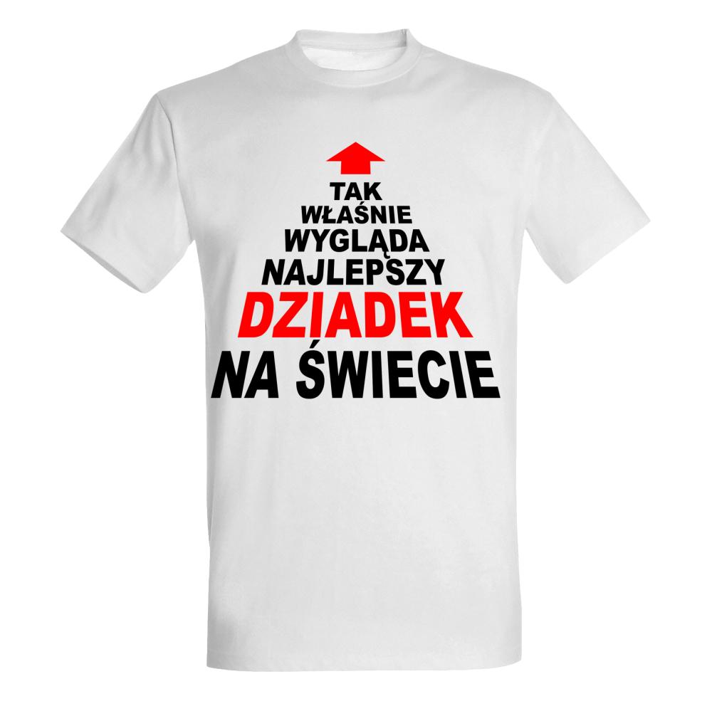 Najlepszy dziadek na świecie 6 koszulka męska