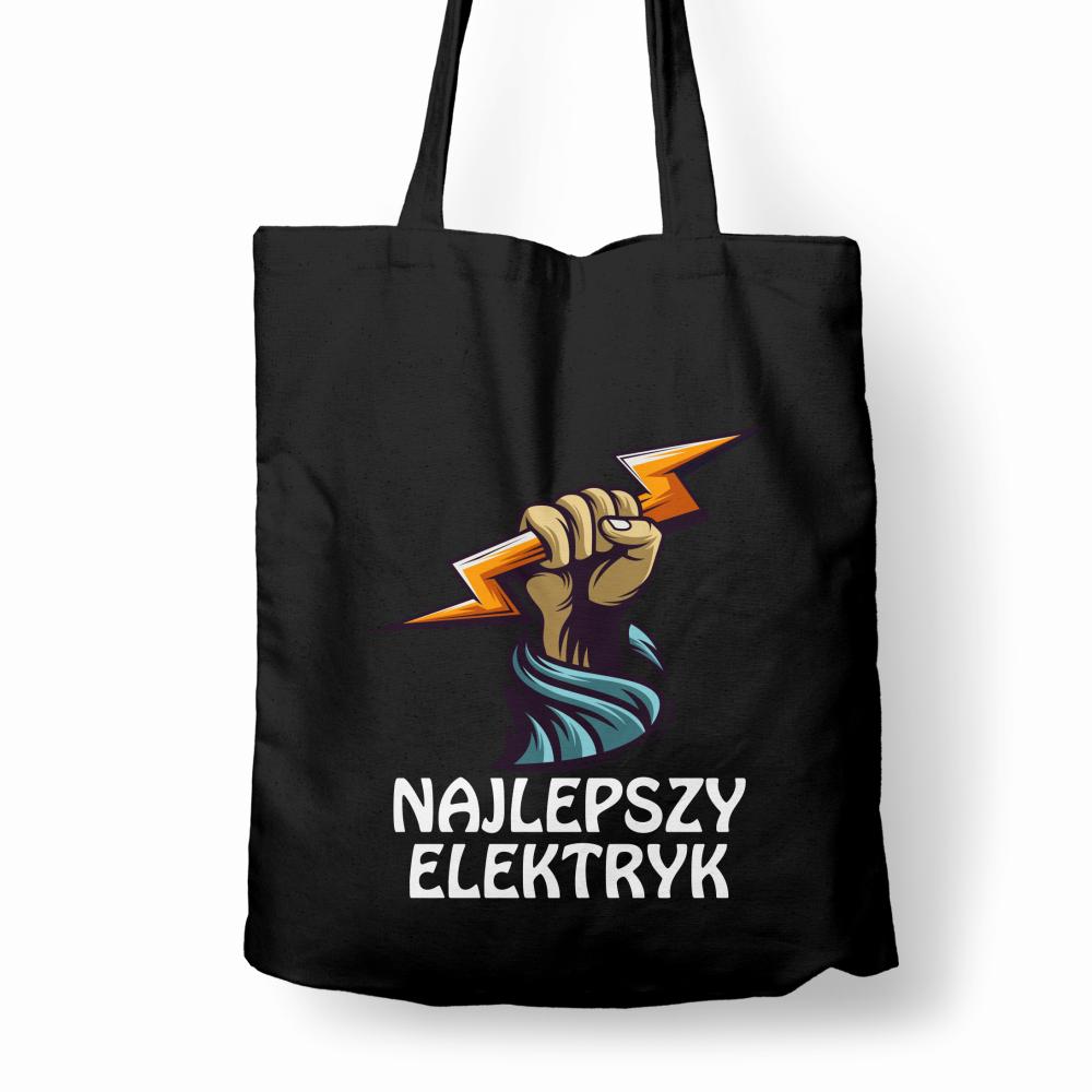 NAJLEPSZY ELEKTRYK torba bawełniana