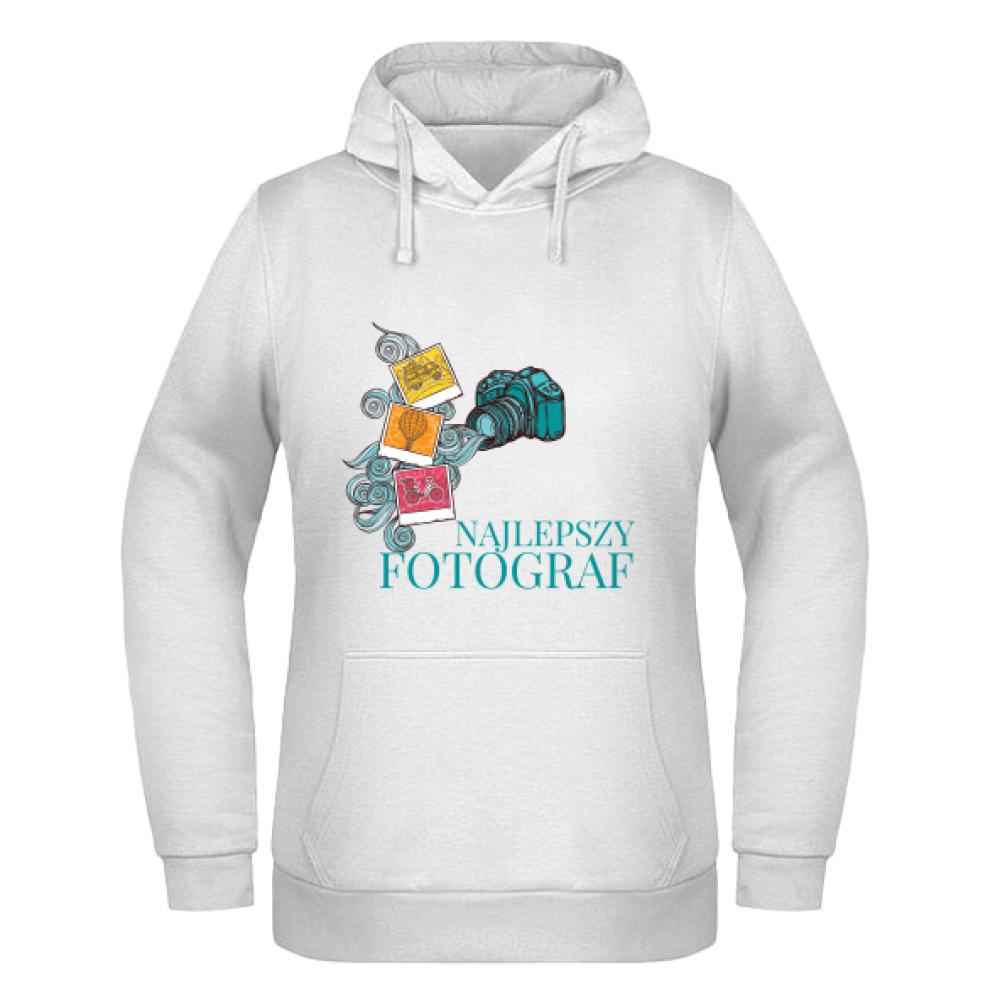 Najlepszy Fotograf bluza damska z kapturem