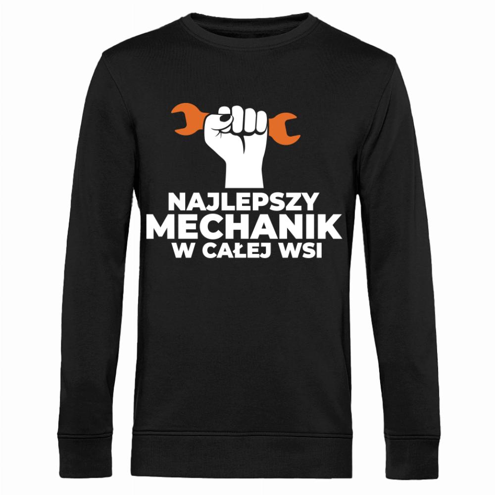 NAJLEPSZY MECHANIK W CAŁEJ WSI bluza męska bez kaptura