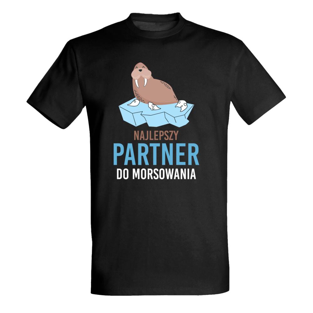 Najlepszy partner do morsowania 2 koszulka męska