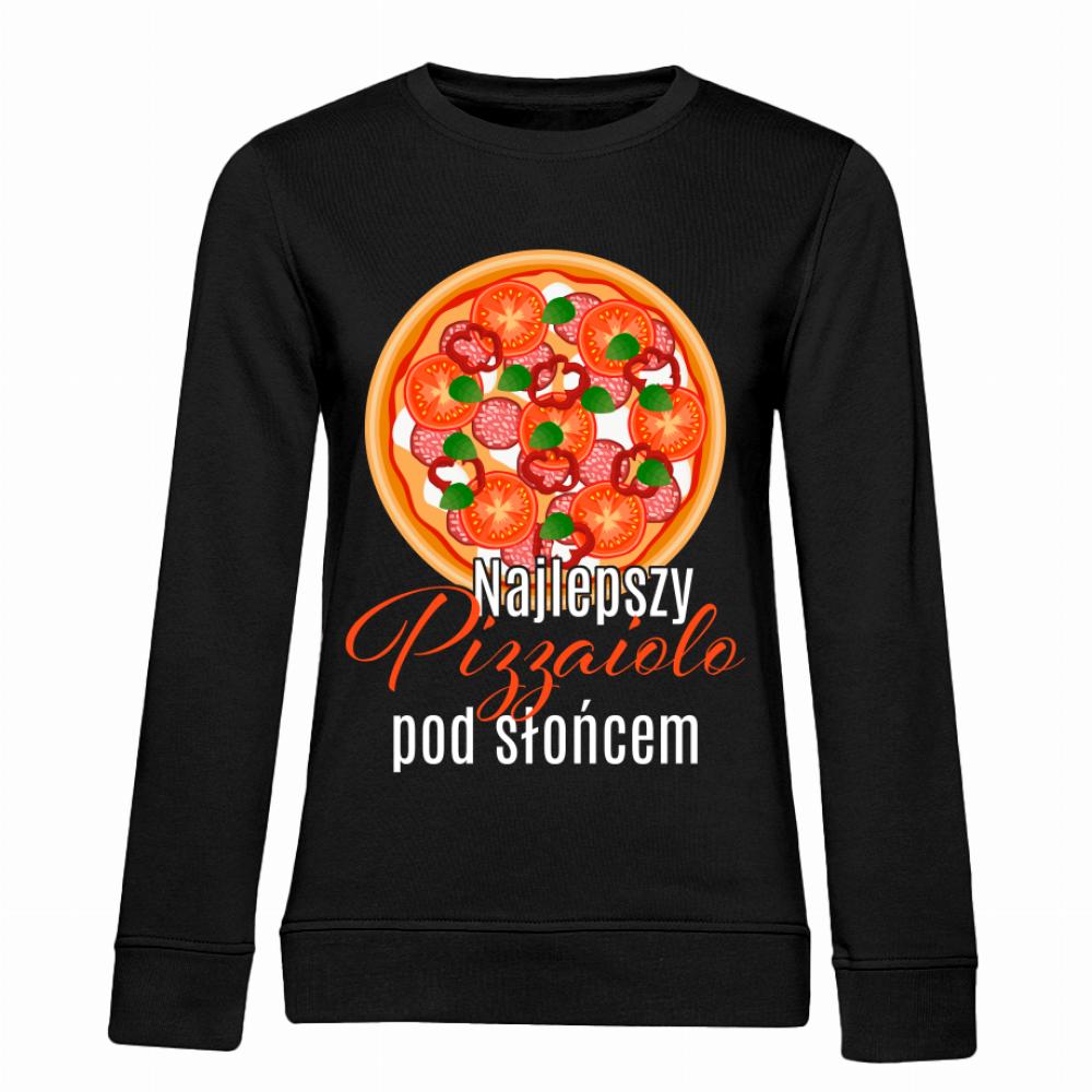 Najlepszy pizzaiolo pod słońcem bluza damska bez kaptura