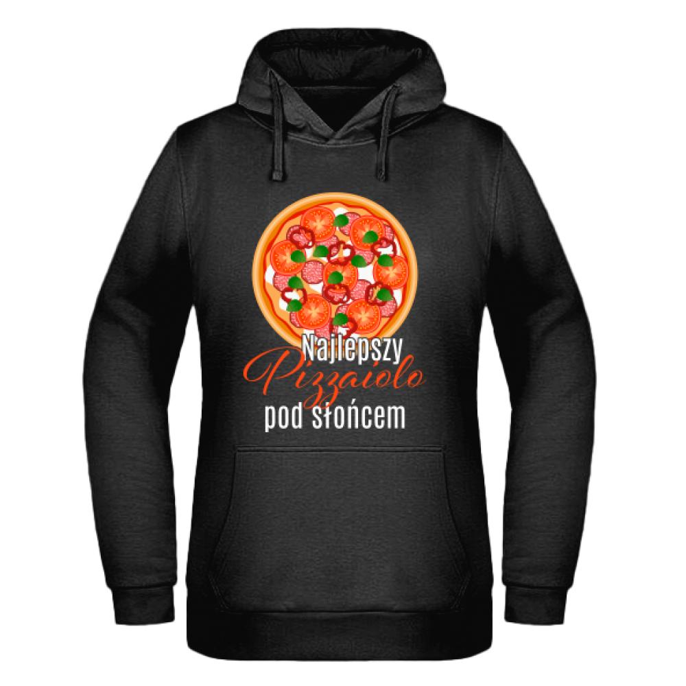 Najlepszy pizzaiolo pod słońcem bluza damska z kapturem