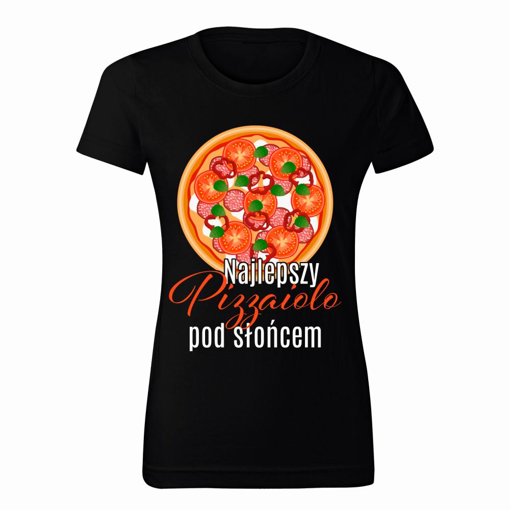 Najlepszy pizzaiolo pod słońcem koszulka damska