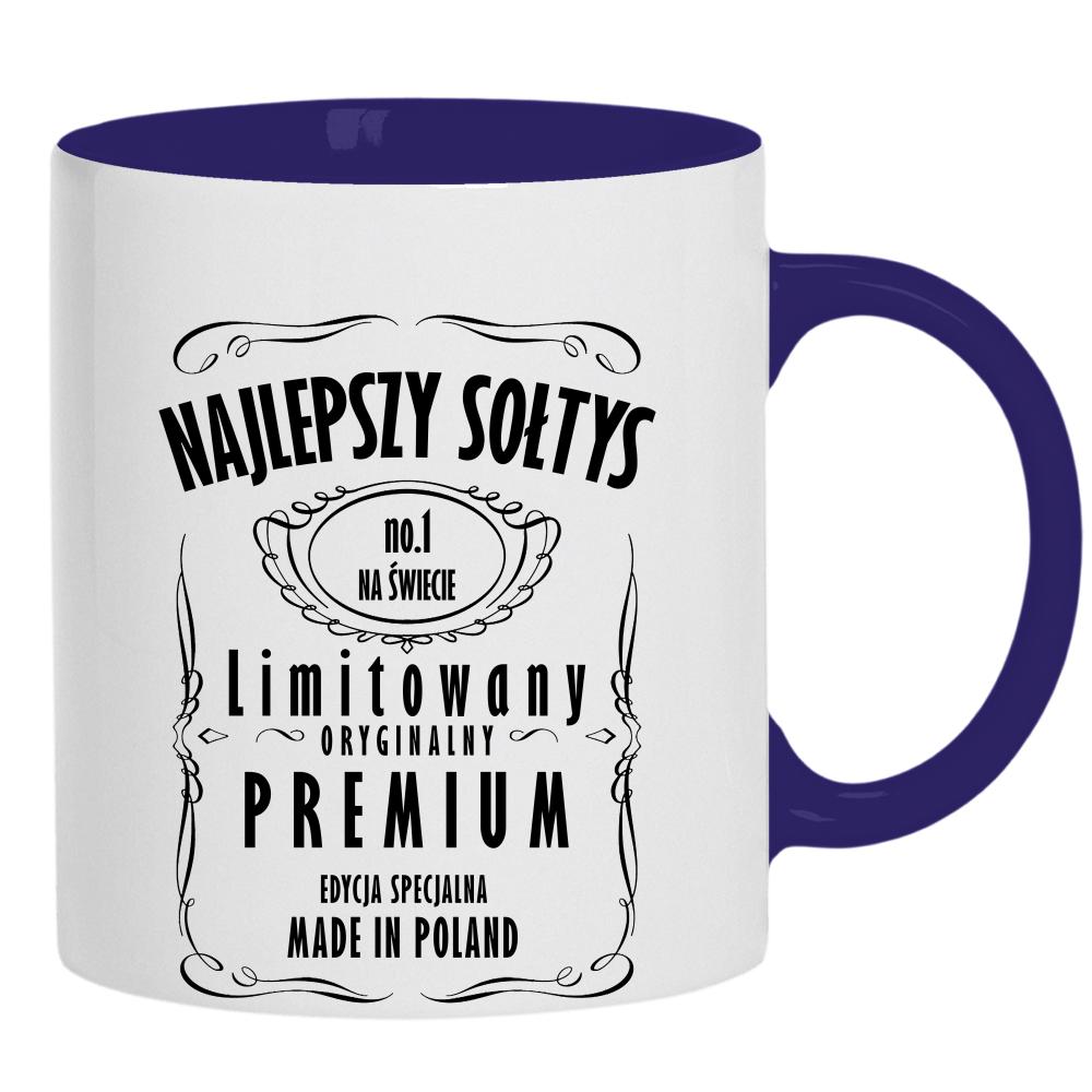 Najlepszy Sołtys no.1 kubek ucho kolor kolor navy