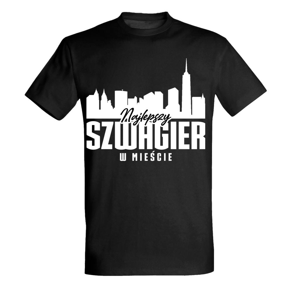 Najlepszy Szwagier w mieście1 koszulka męska