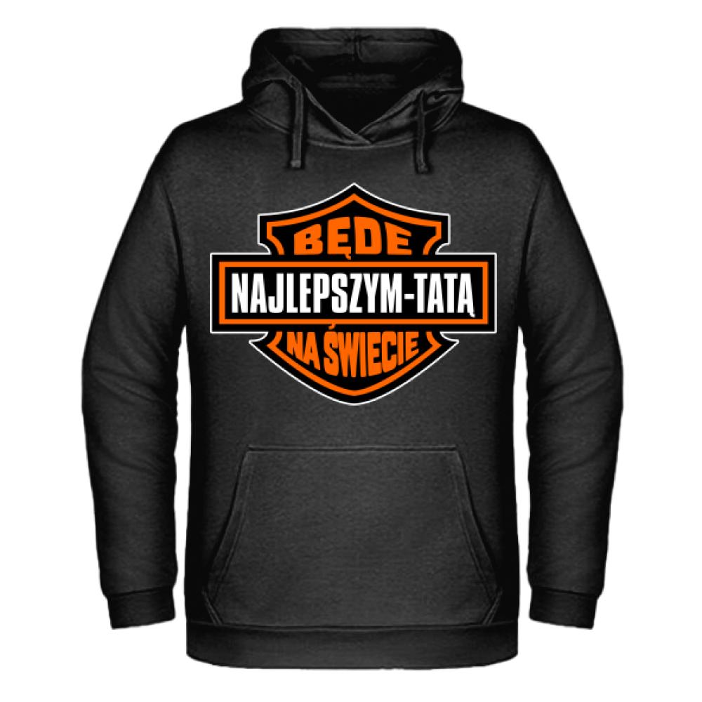 Najlepszy Tata na świecie bluza męska z kapturem