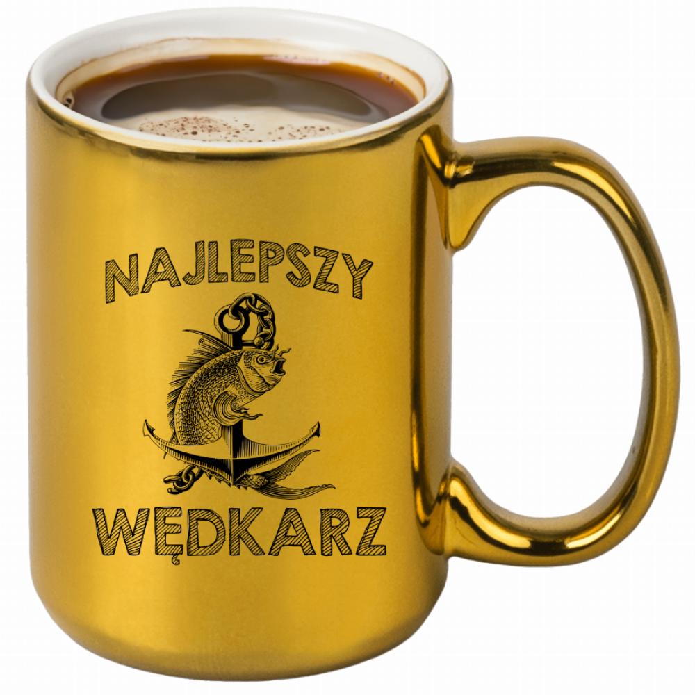 Najlepszy wędkarz kubek złoty