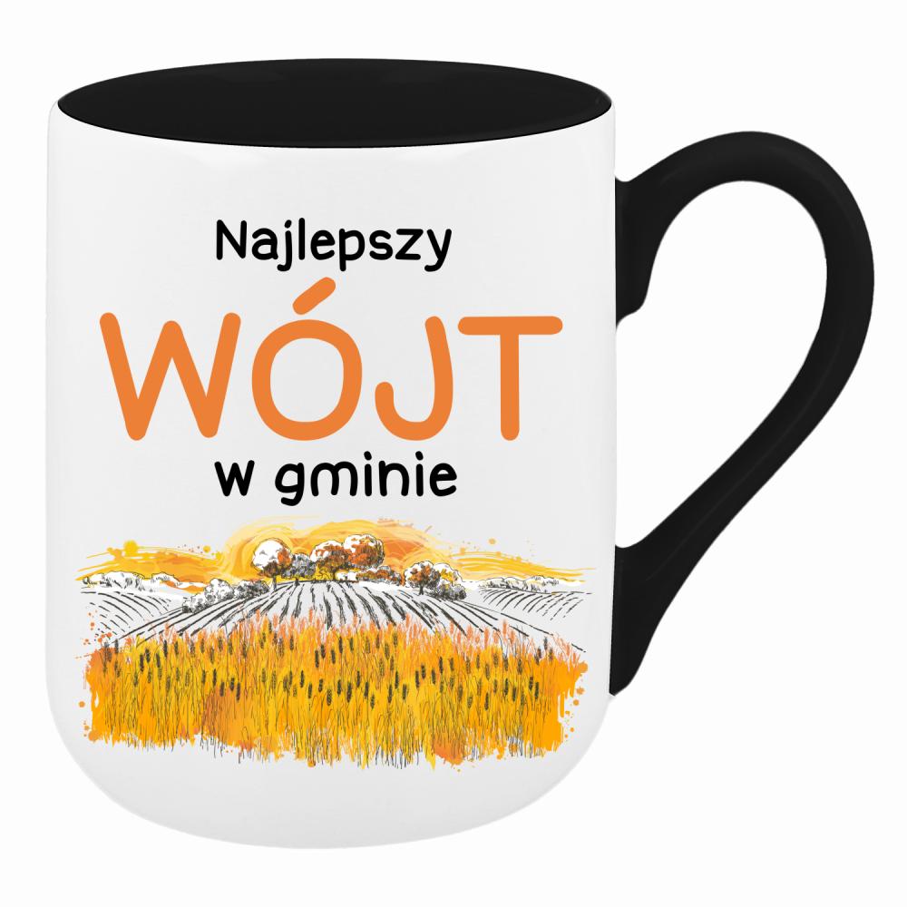 Najlepszy Wójt w gminie kubek coffee kolor navy