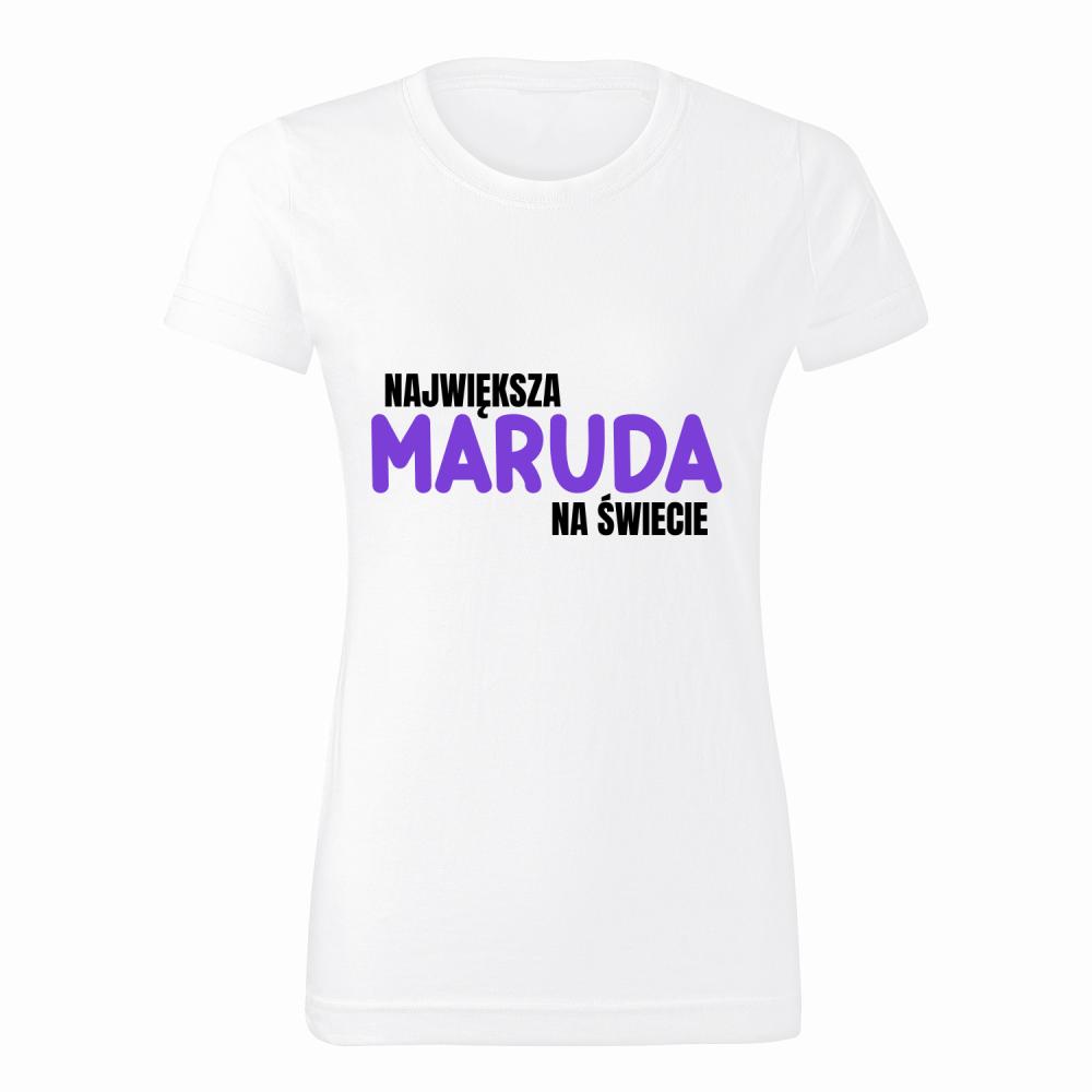 Największa maruda na świecie koszulka damska