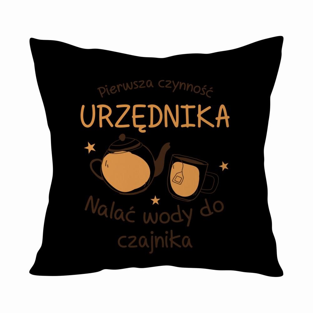 Nalać wody do czajnika! poduszka kolor limonka