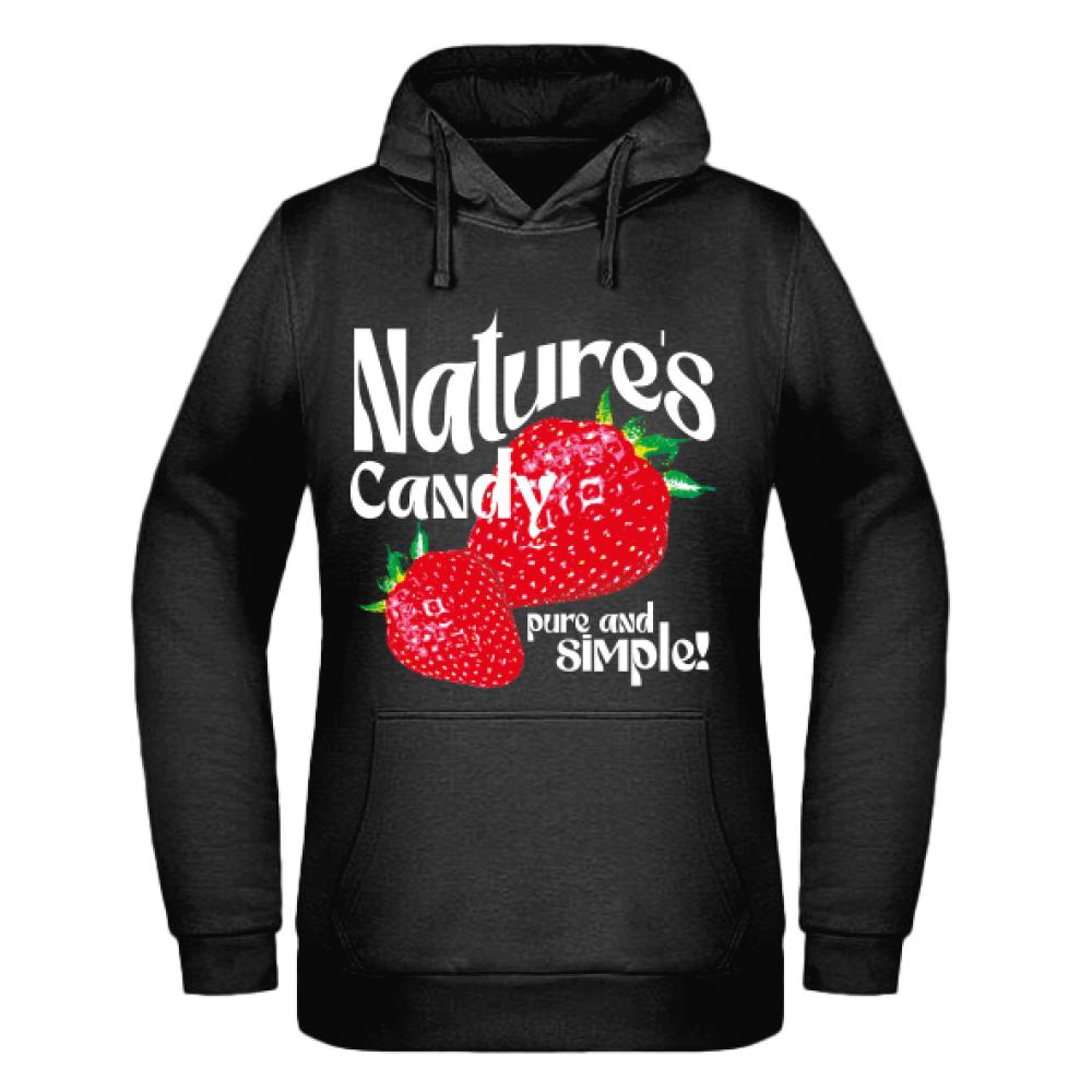 Nature’s Candy – Pure and Simple bluza damska z kapturem
