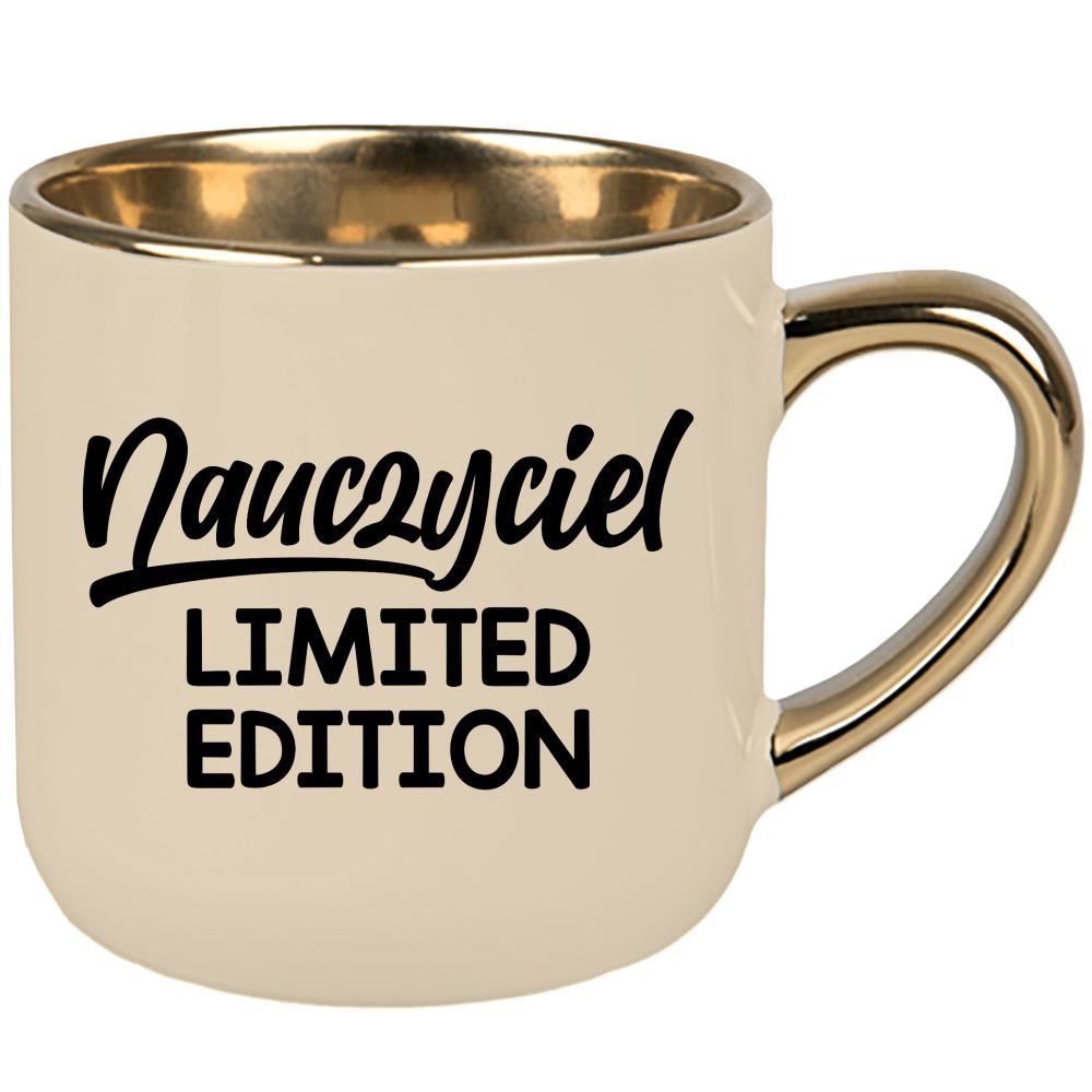 Nauczyciel – Limited Edition kubek elegant duży kolor kremowy