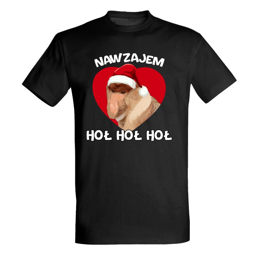 Nawzajem HOŁ HOŁ HOŁ koszulka męska