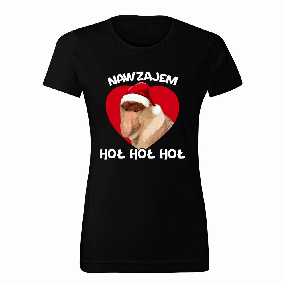 Nawzajem HOŁ HOŁ HOŁ koszulka damska