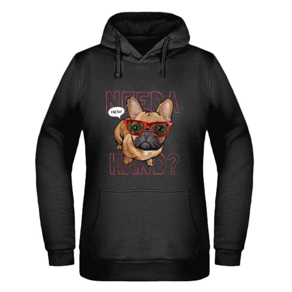 Need a hand? bluza damska z kapturem